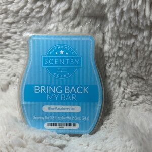 Scentsy Bring Back My Bar - Blue Raspberry Ice scent